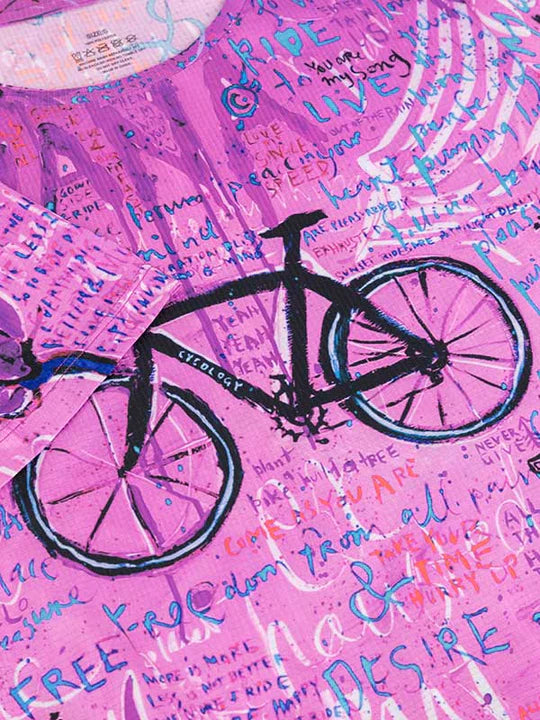 Bike Nirvana Women's Technical Shirt: Ride in Style, Conquer Every Mile