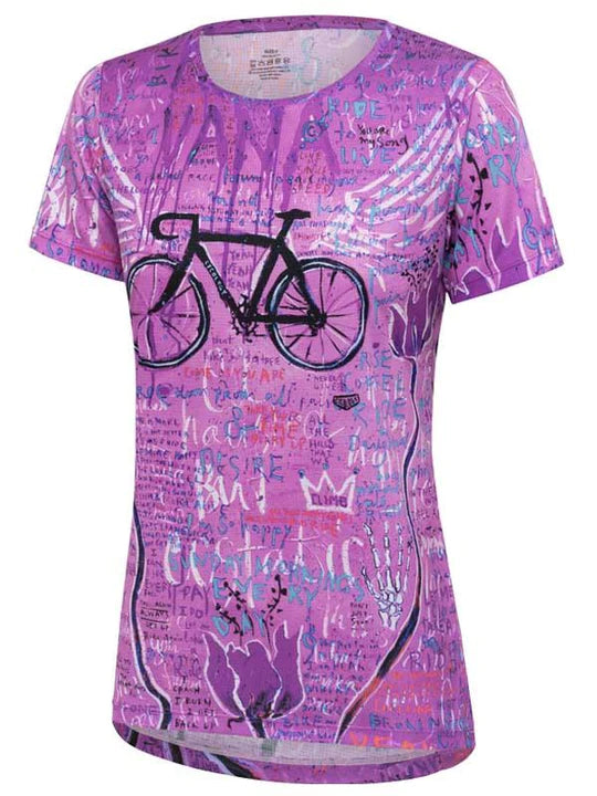 Bike Nirvana Women's Technical Shirt: Ride in Style, Conquer Every Mile